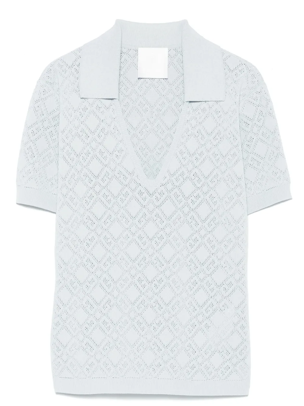 Givenchy Fijngebreid T-shirt Blauw