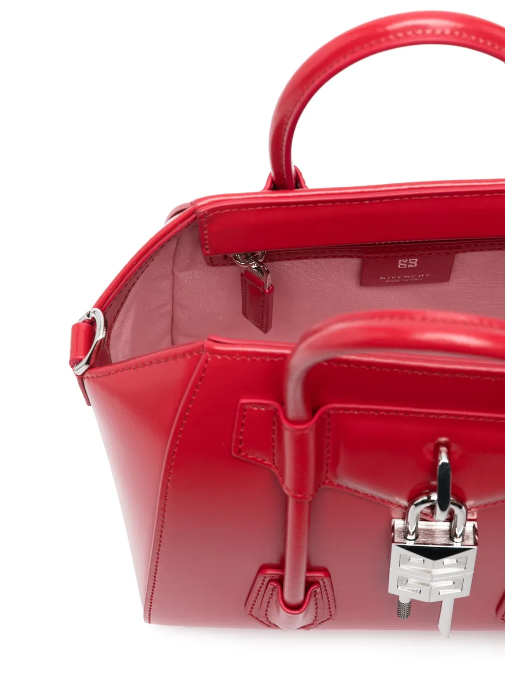 Givenchy Antigona mini-shopper met slot Rood