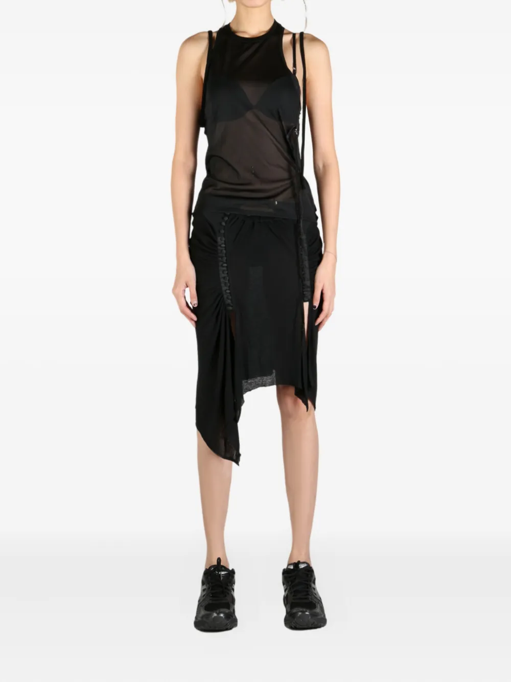 Hyein Seo semi-sheer top | Chalecos y camisetas | Image 2