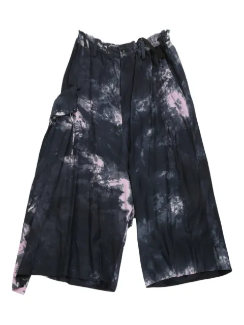 Y's tie-dye trousers