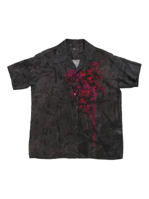 Y's abstract-print shirt