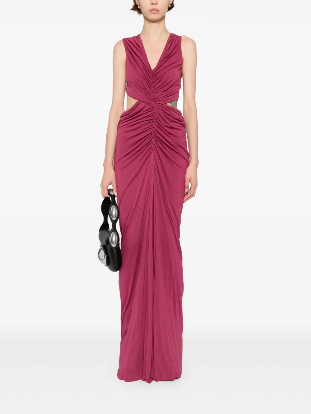  Rick Owens Lilies Poppy Gown - Purple 