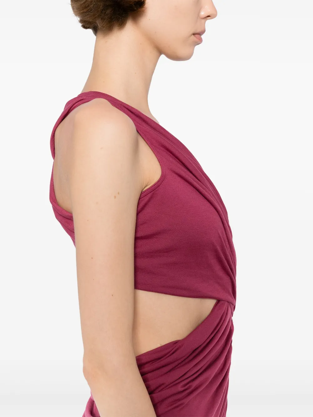 Rick Owens Lilies Poppy avondjurk Paars