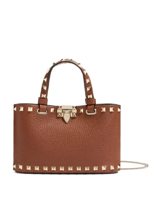 Valentino Garavani Mini Rockstud embellished tote bag