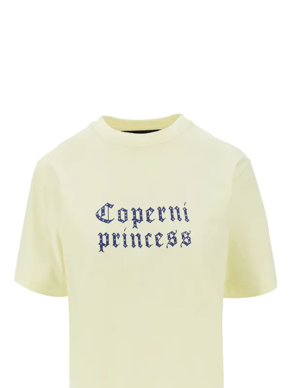 Coperni x Disney Princess T-shirt Yellow FARFETCH ID