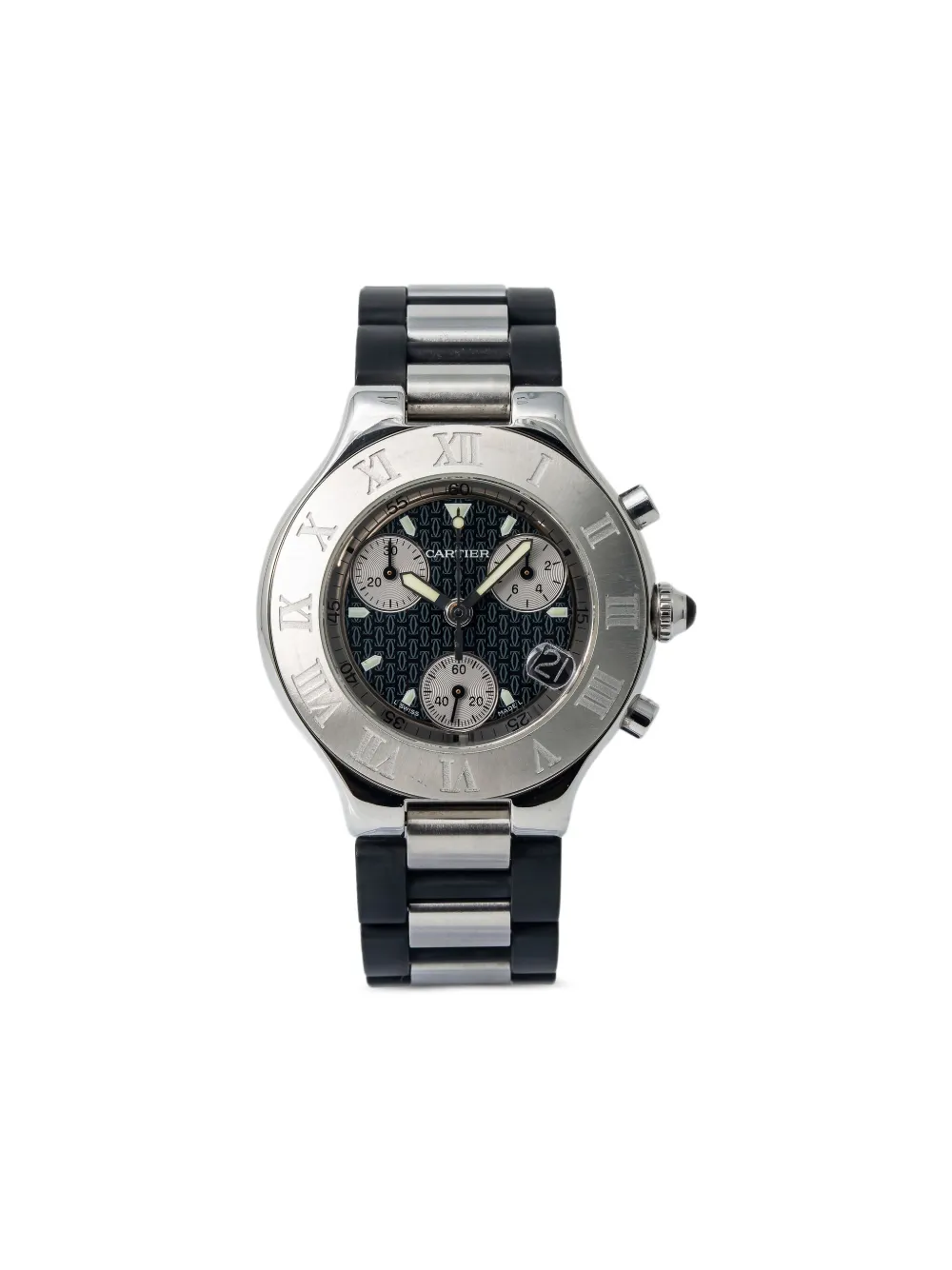 Cartier reloj 21 Chronoscaph de 38mm | negro | Image 1
