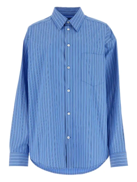 Balenciaga chemise boutonnée à rayures