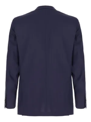 Corneliani コルネリアーニ テーラードジャケット ネイビー パイピング CORNELIANI（コルネリアーニ）メンズ - FARFETCH