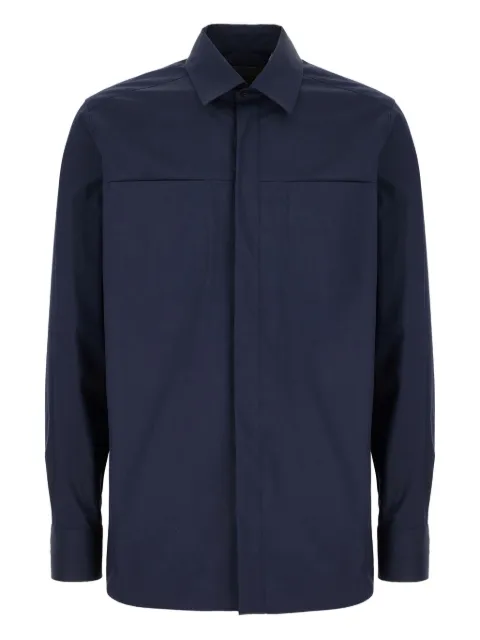 Corneliani welt-pockets cotton shirt