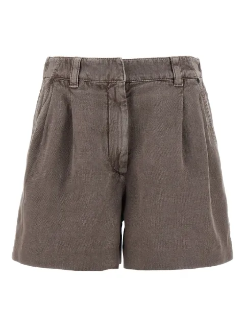 Brunello Cucinelli pleat-detail shorts