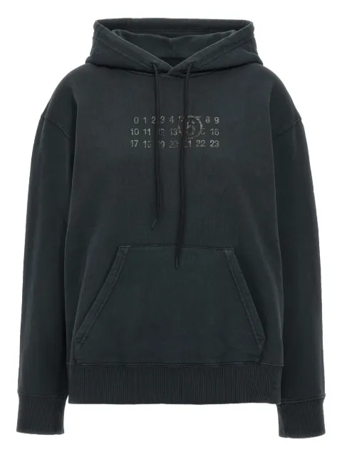 MM6 Maison Margiela numbers-print hoodie
