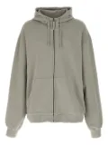 Maison Margiela numbers-print hoodie - Grey