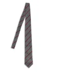 Brunello Cucinelli silk tie - Grey