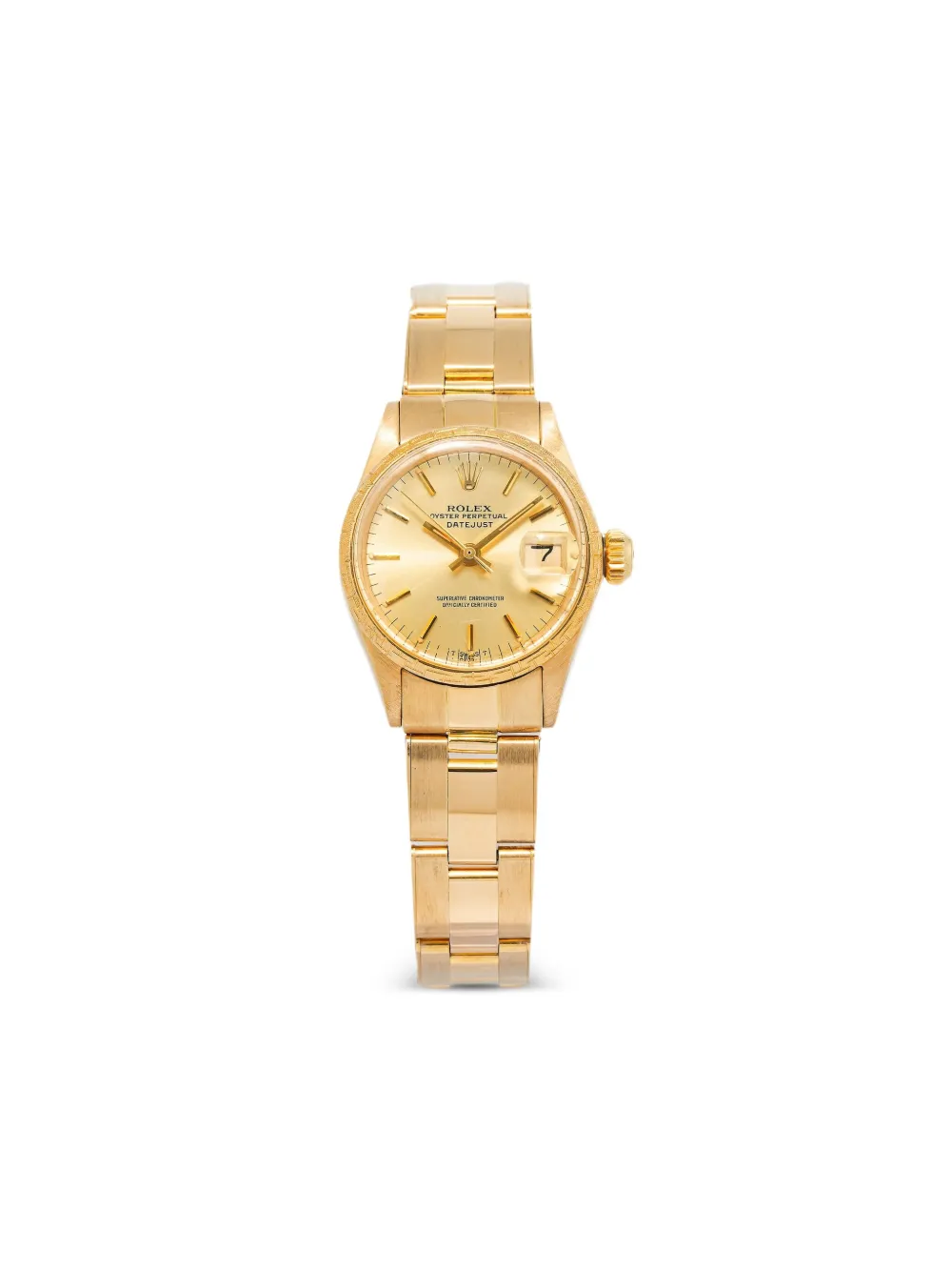 Rolex reloj Datejust de 26mm de archivo | dorado | Image 1