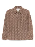 Céline Pre-Owned 1990-2000s Macadam jacket - Brown