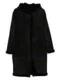 Loewe Pre-Owned 1990-2000s leather coat - Black