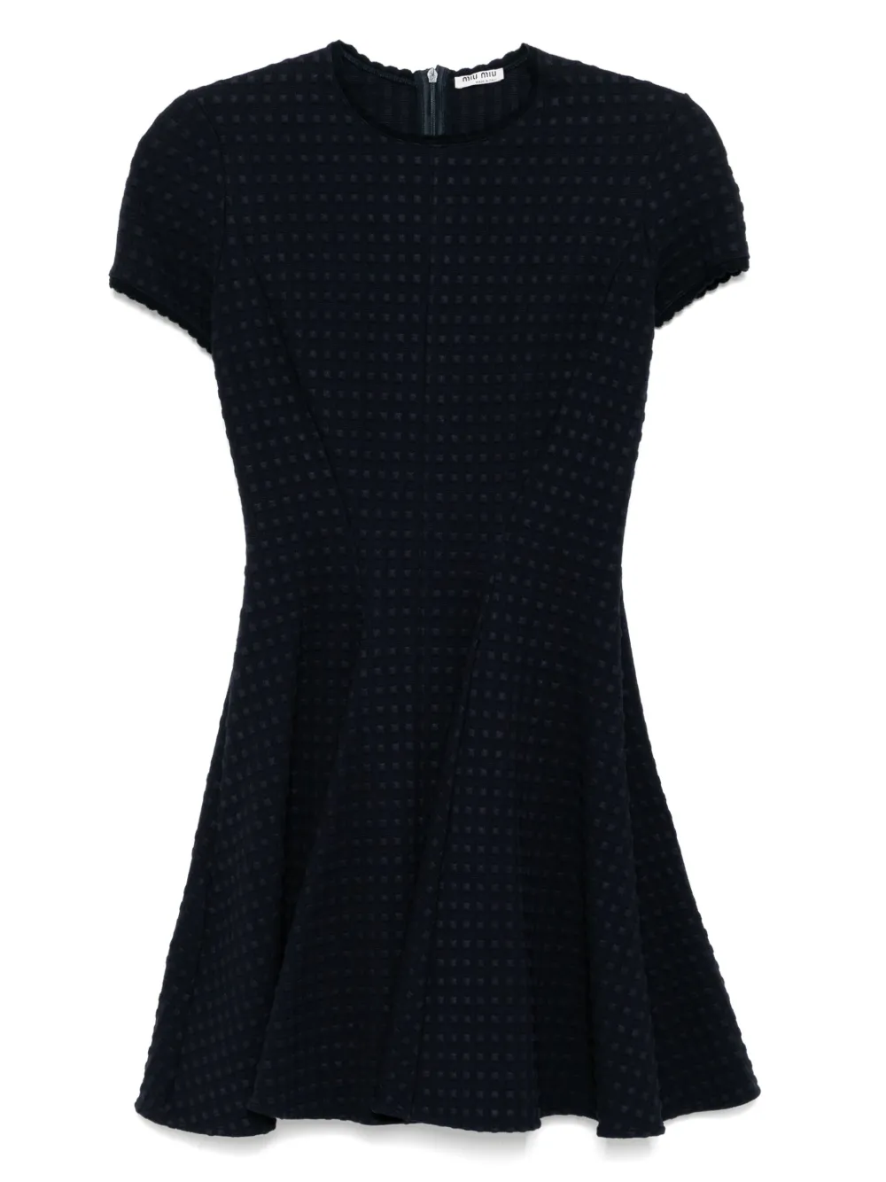 Miu Miu Pre-Owned 2015 short-sleeved dress | Blue | Image 1