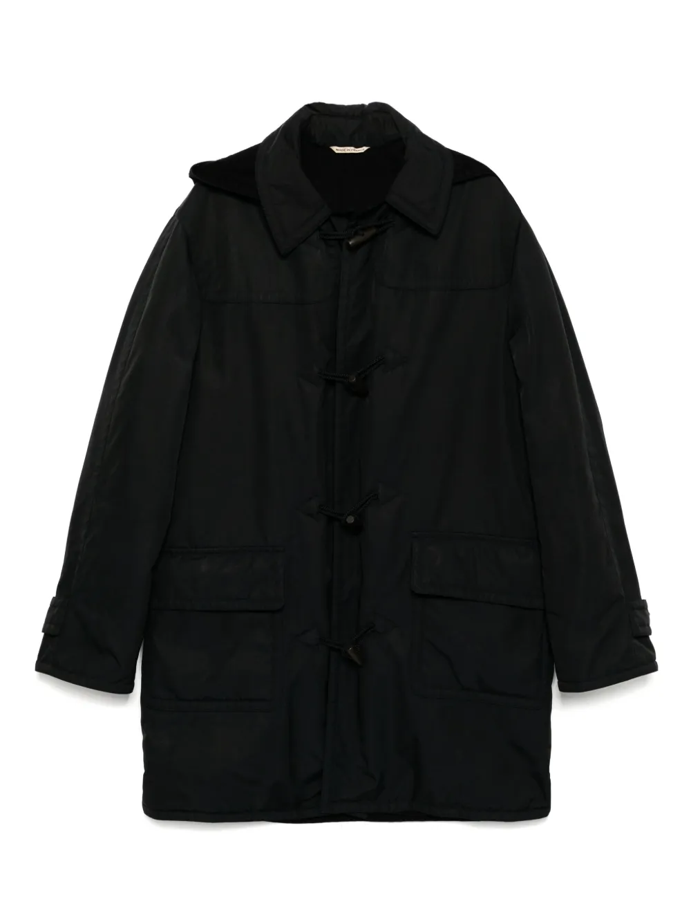 Hermès Pre-Owned abrigo con botones 1990-2000 | negro | Image 1