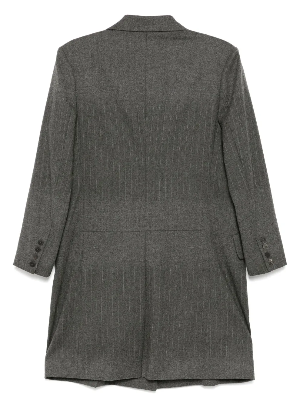 Christian Dior Pre-Owned 2000 jack met enkele rij knopen - Grijs