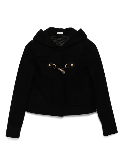 Miu Miu Pre-Owned chamarra manga larga 2010