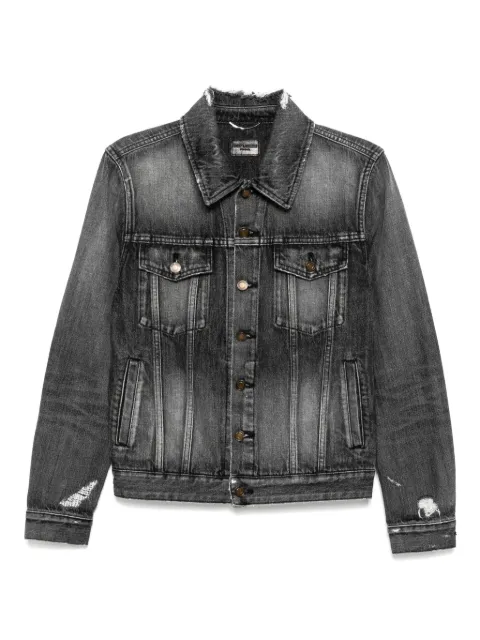Saint Laurent Pre-Owned veste en jean (2018)