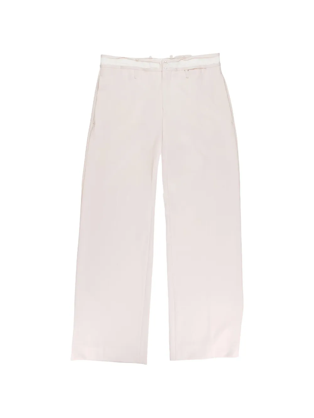 MM6 Maison Margiela deconstructed trousers - Toni neutri