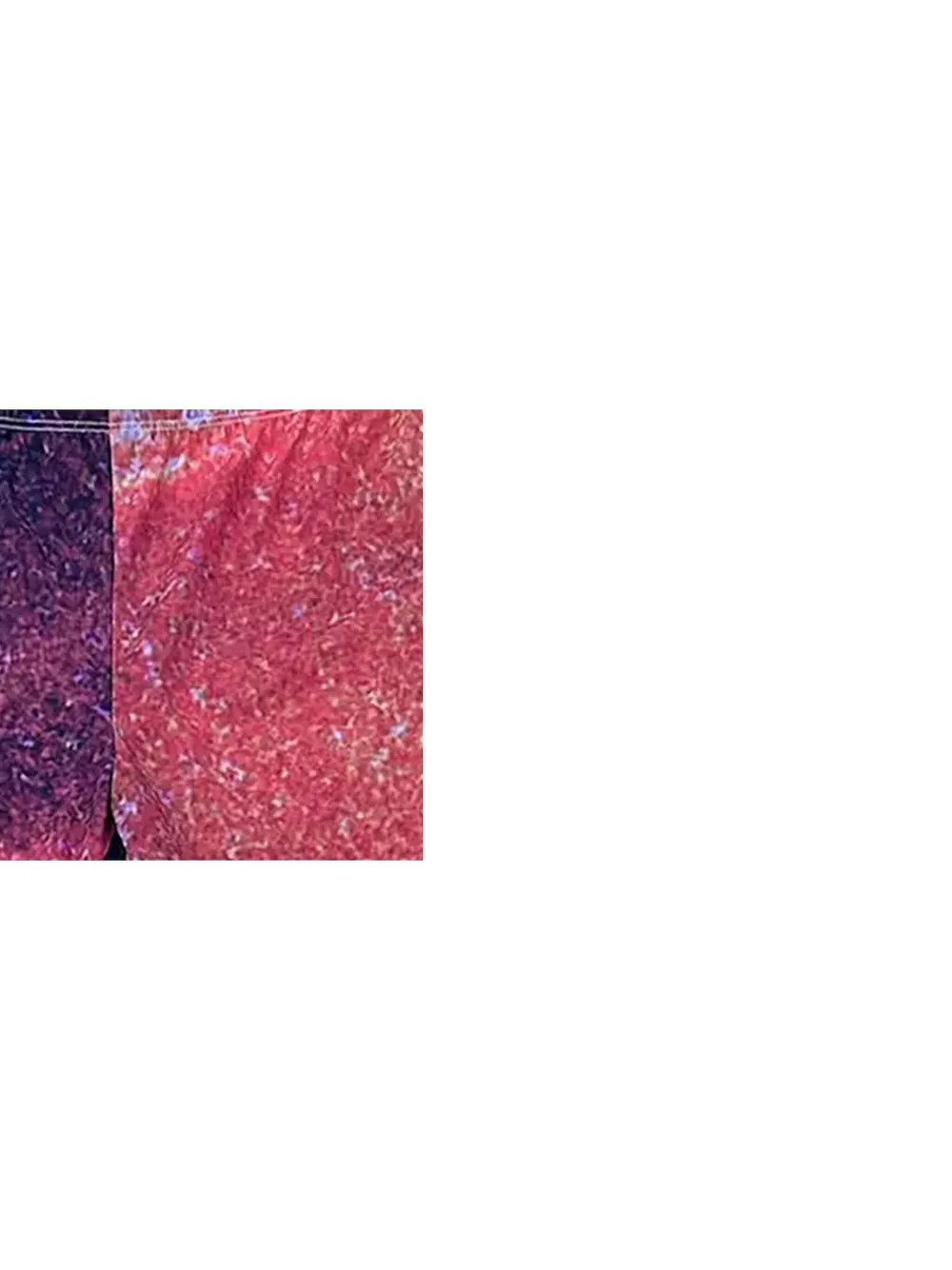 MM6 Maison Margiela Flared broek met print - Roze