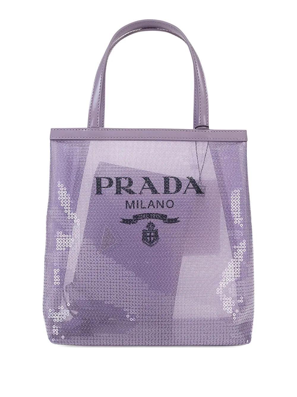 sequin-embellished tote bag