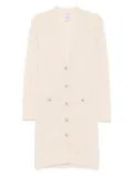 CHANEL Pre-Owned 2010 knitted coat - Neutrals