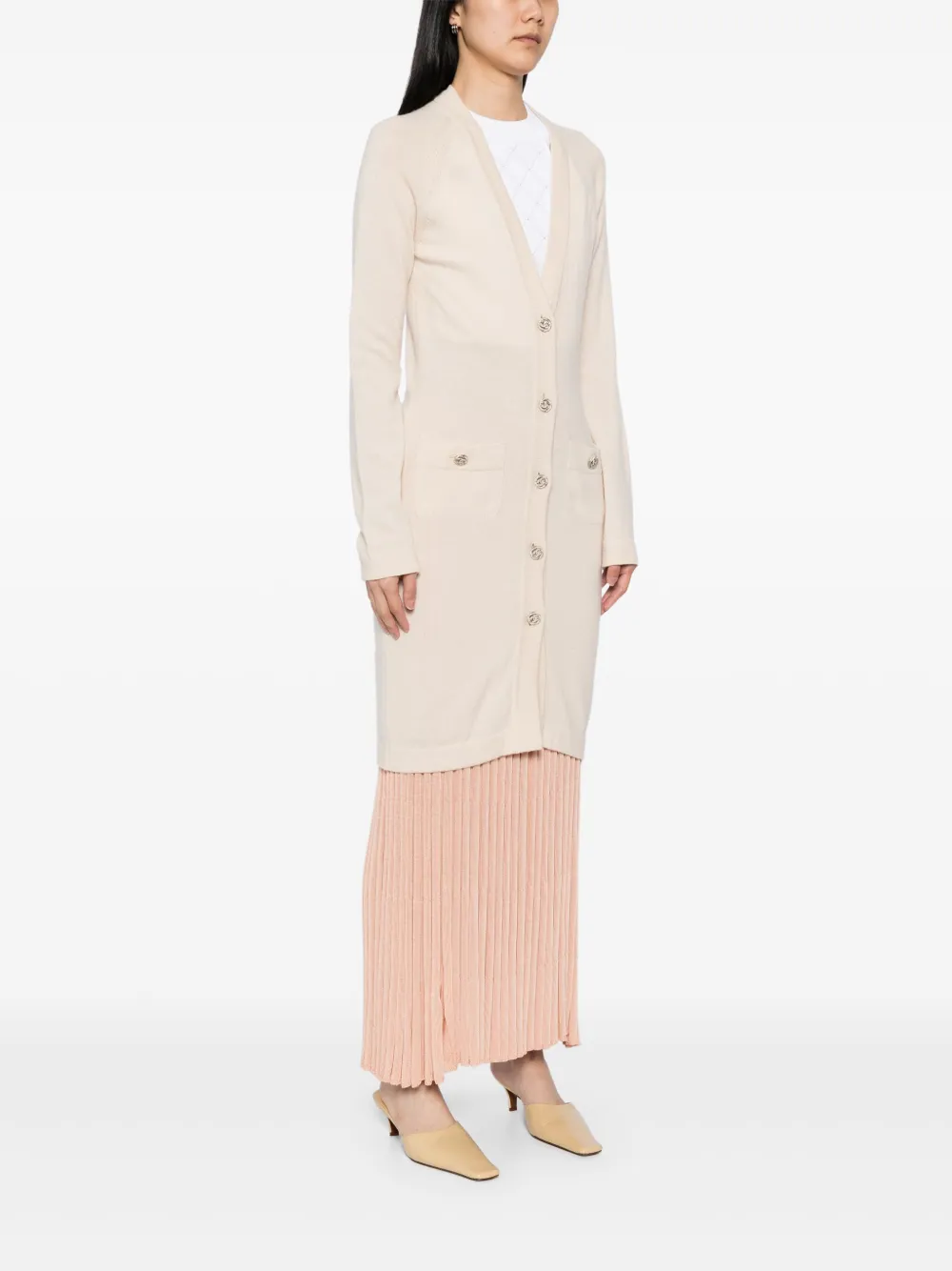 Pre-owned Chanel 2010 Knitted Coat