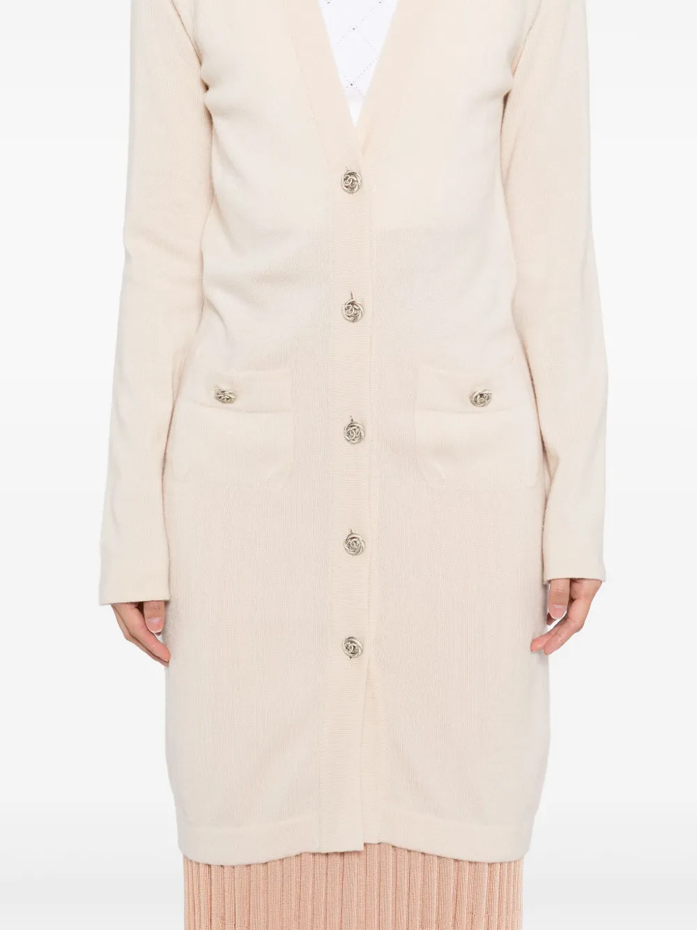 Pre-owned Chanel 2010 Knitted Coat