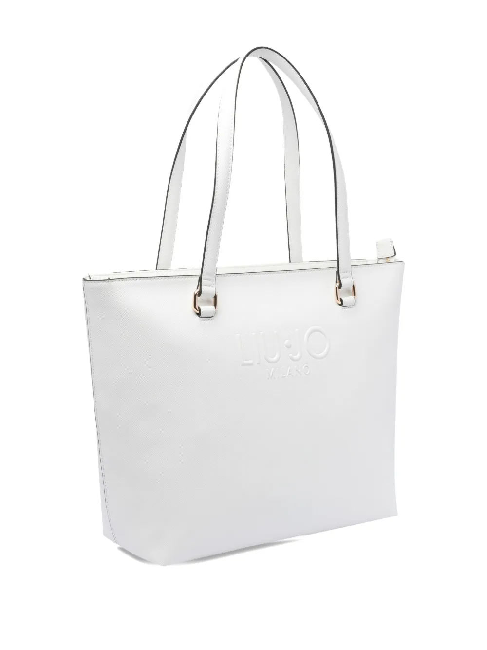 LIU JO Shopper met logo-reliëf Wit
