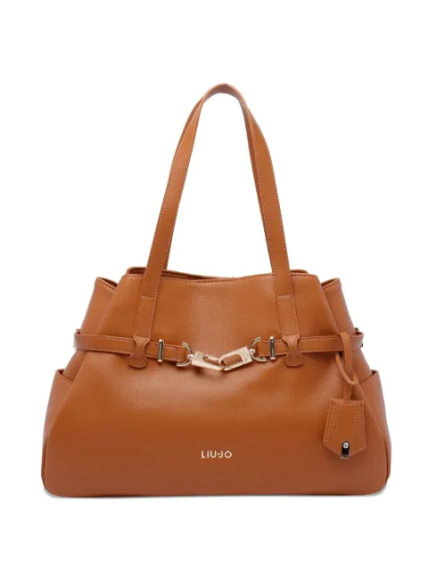LIU JO logo-lettering tote bag