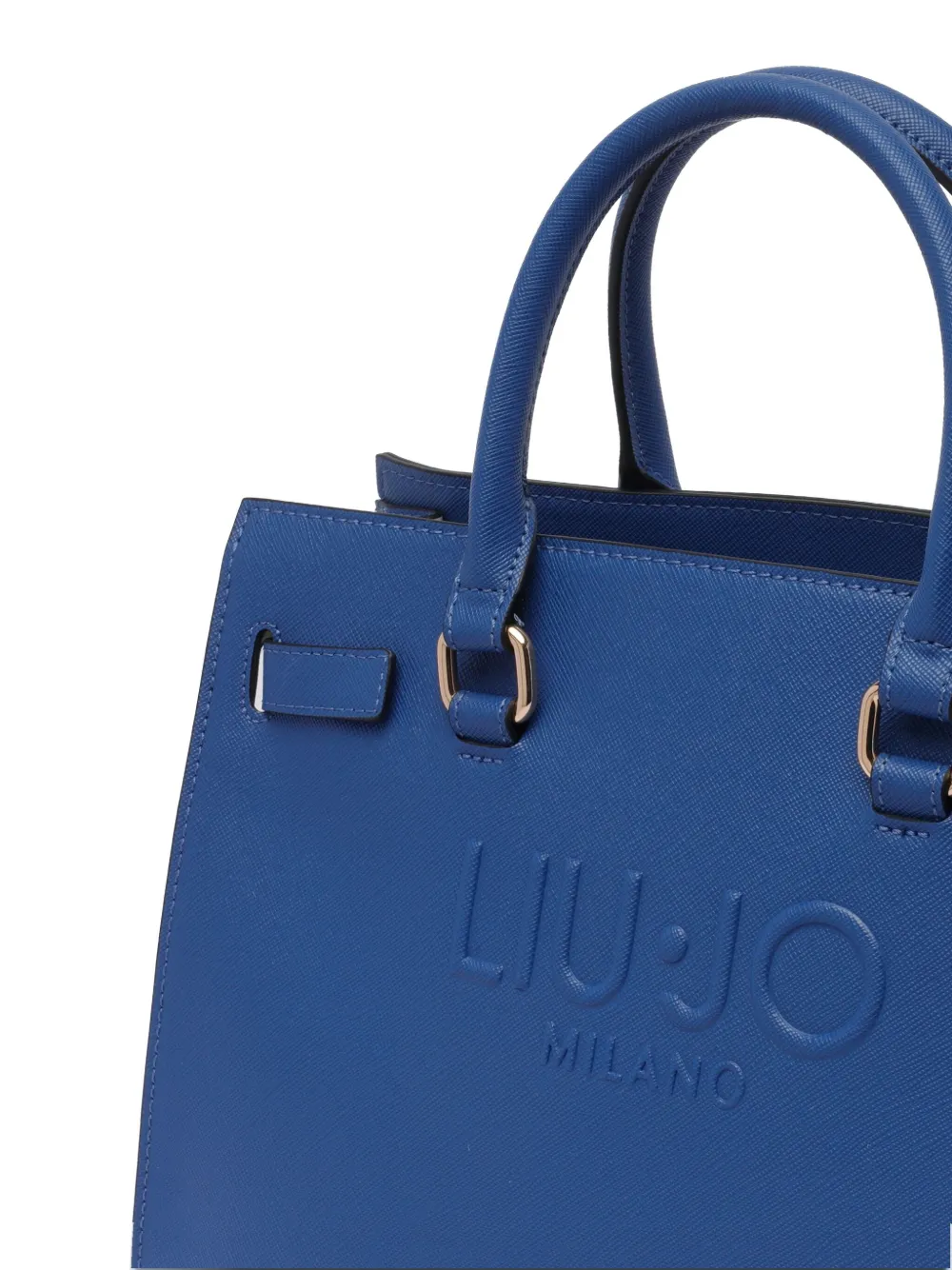 LIU JO Shopper met logo-reliëf Blauw