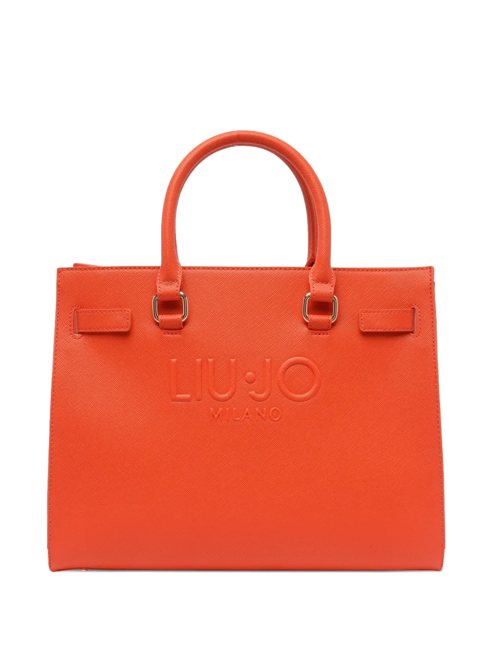LIU JO tote con logo en relieve | naranja | Image 1