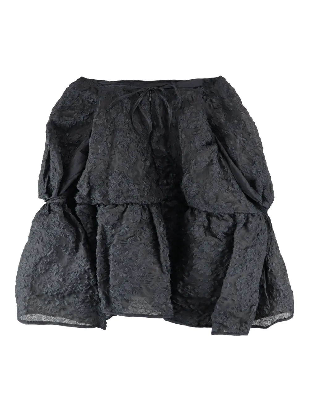 Cecilie Bahnsen Gilly rok - Zwart