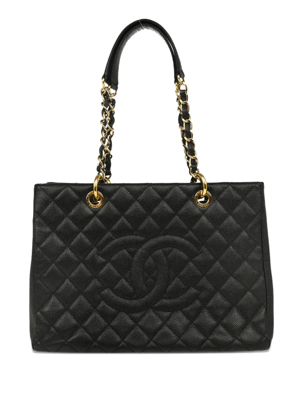 CHANEL Pre-Owned 2014 グランド ハンドバッグ - ブラック CHANEL Pre-Owned 2014 グランド ハンドバッグ - ブラック