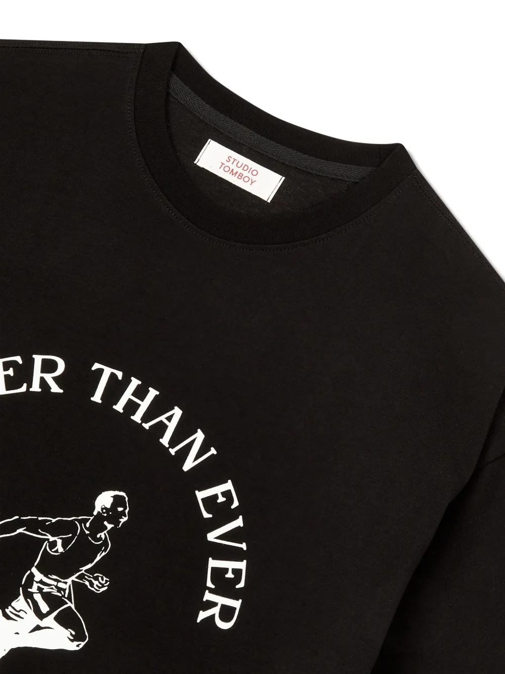 STUDIO TOMBOY T-shirt met grafische print Zwart