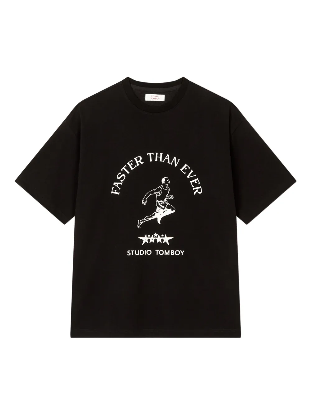 STUDIO TOMBOY graphic-print T-shirt | negro | Image 1