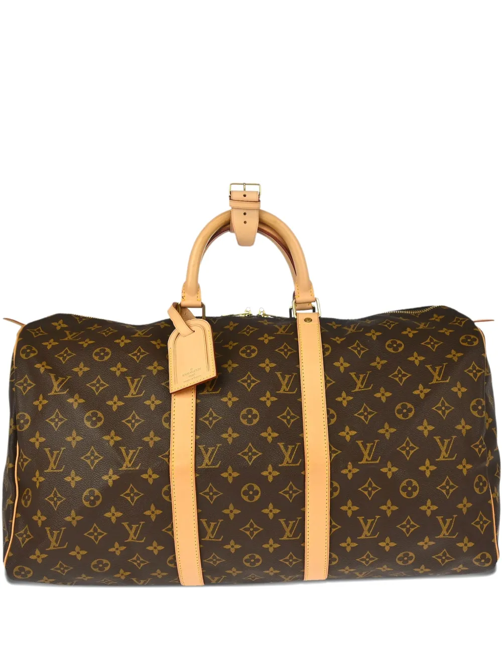 Louis Vuitton Pre-Owned 1999 キーポル 50 ボストンバッグ - ブラウン Louis Vuitton Pre-Owned 1999 キーポル 50 ボストンバッグ - ブラウン