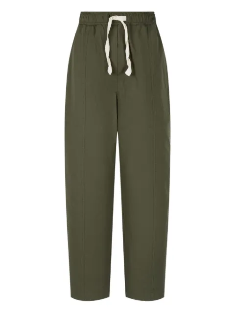 STUDIO TOMBOY pantalones con cordones elásticos