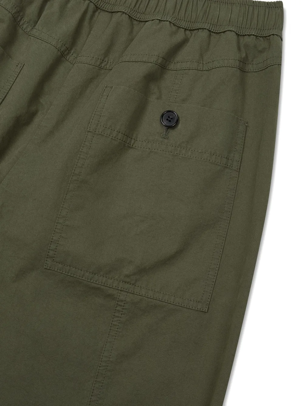 STUDIO TOMBOY Broek met elastisch trekkoord Groen