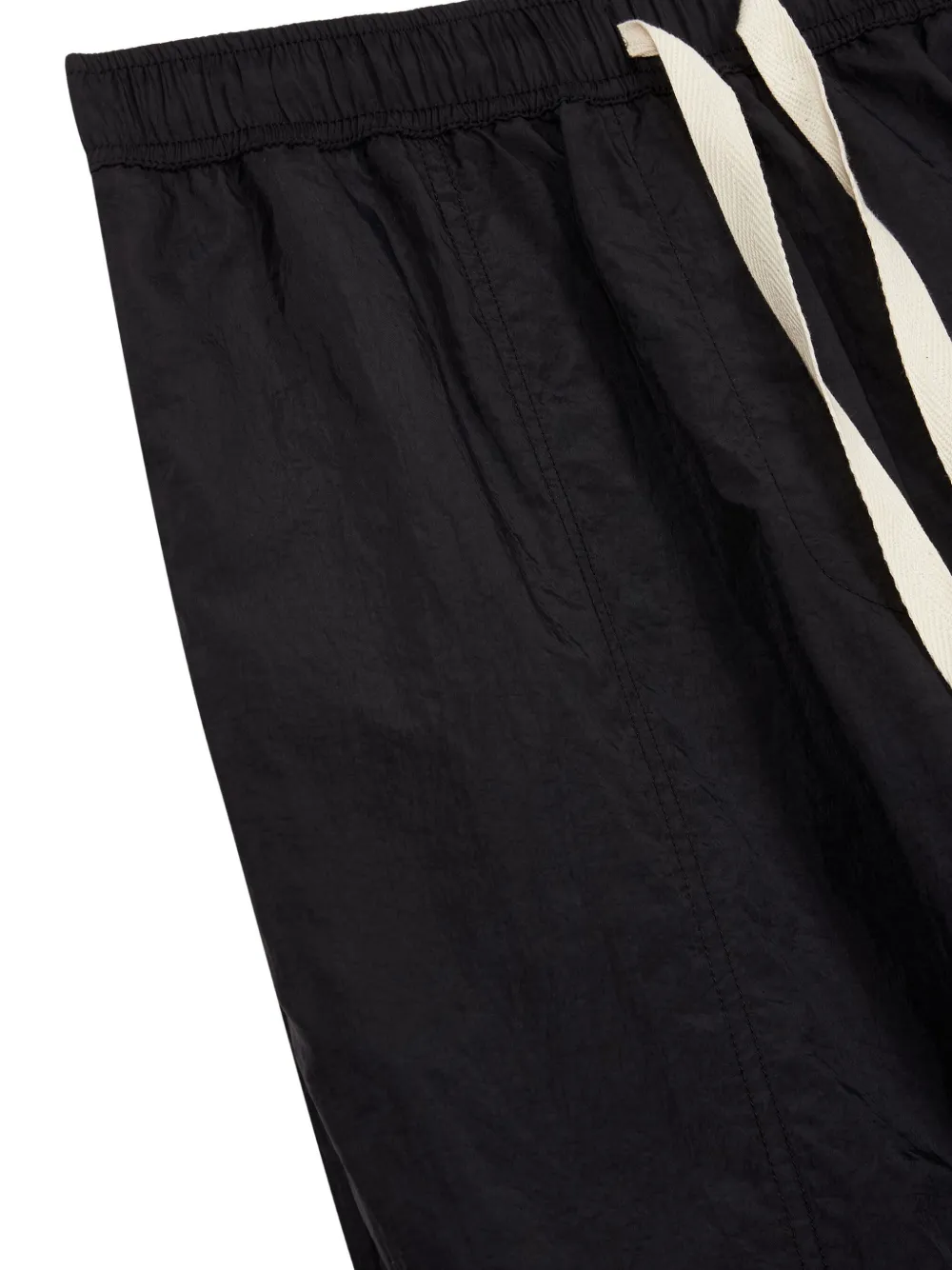 STUDIO TOMBOY Broek met trekkoordtaille Zwart