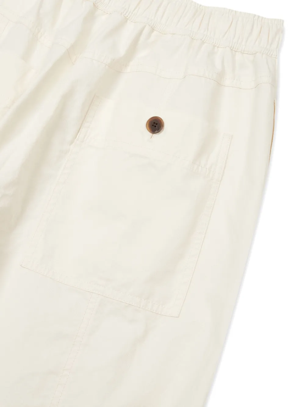 STUDIO TOMBOY Broek met elastische taille Beige