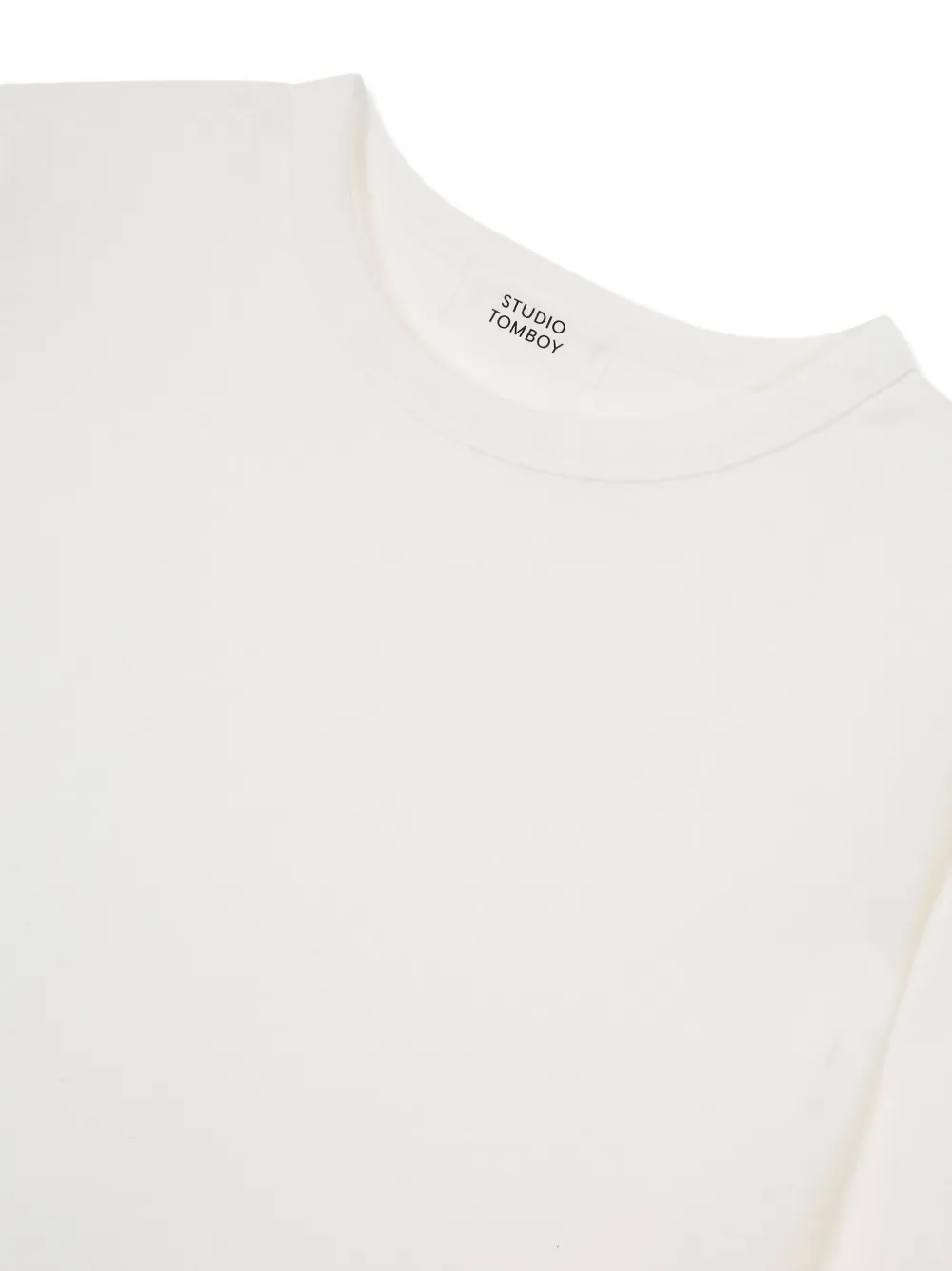 STUDIO TOMBOY T-shirt met logo Wit