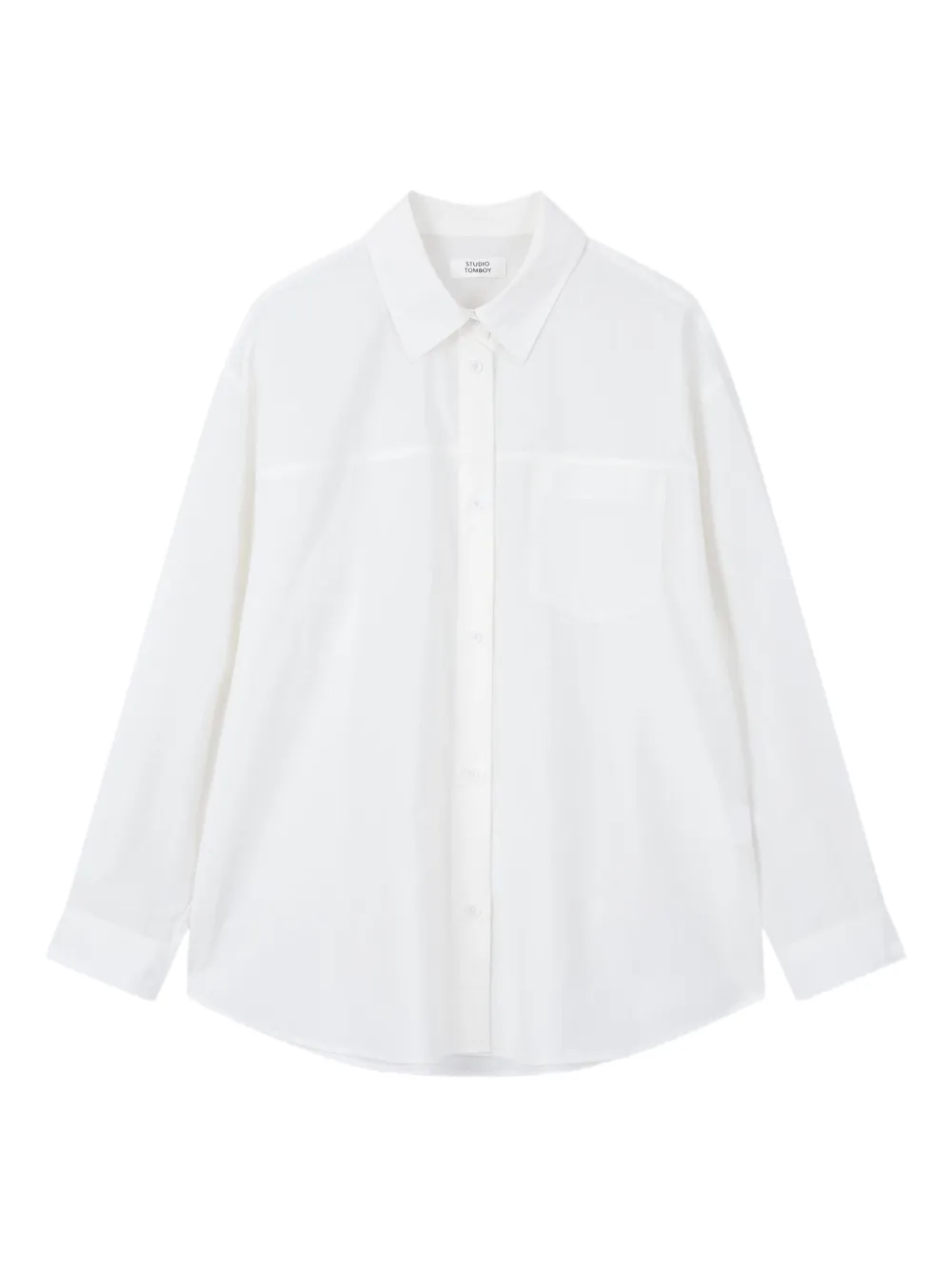 STUDIO TOMBOY camisa con botones | blanco | Image 1