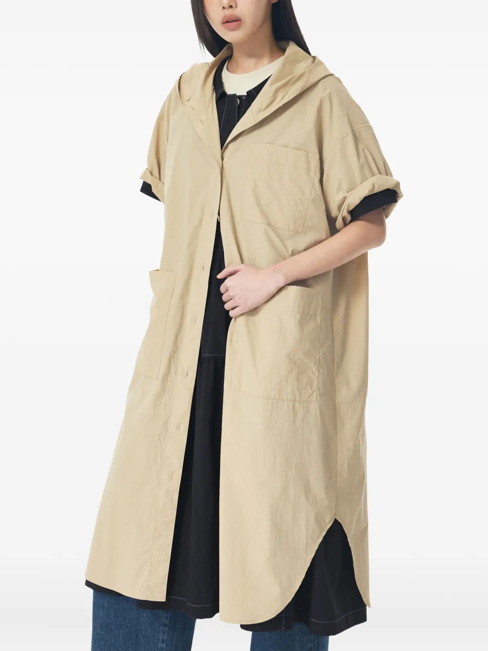 Studio Tomboy Hooded Utility Raincoat