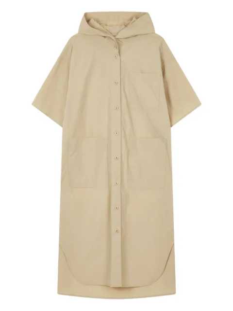 STUDIO TOMBOY hooded utility raincoat