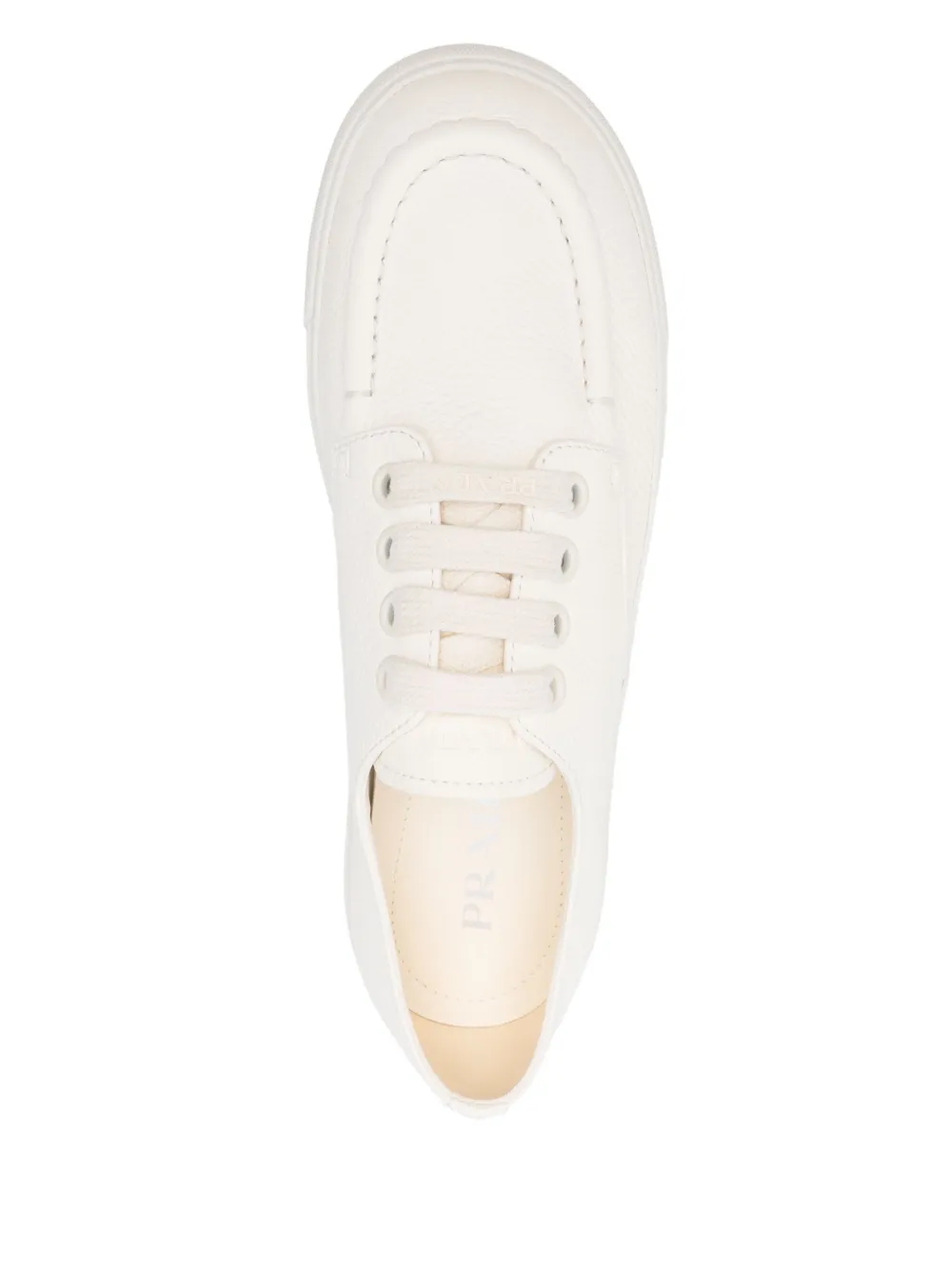 Prada Leren sneakers Wit