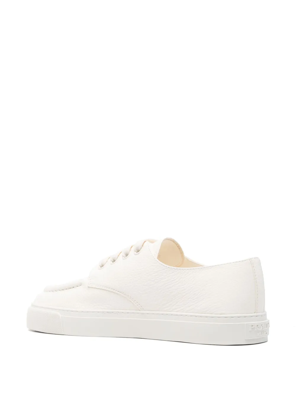 Prada Leren sneakers Wit